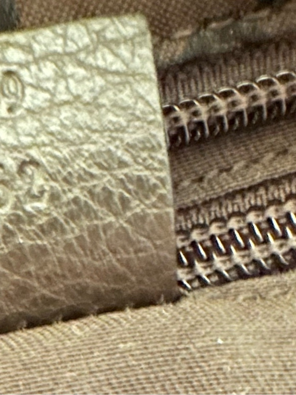 Gucci GG Chocolate Nylon and Leather Tote - Picture 9 of 9